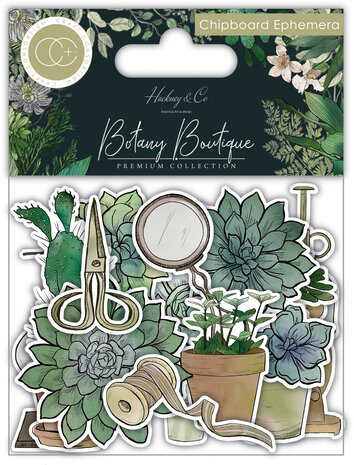 Craft Consortium - Botany Boutique Chipboard Ephemera Craft Consortium - Botany Boutique Chipboard Ephemera