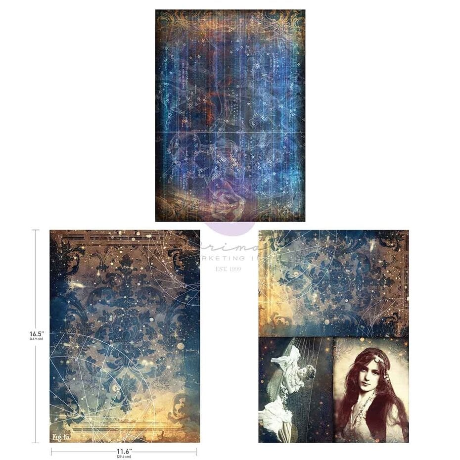 Finnabair - A3 Decoupage Pack Nightdreaming (3pcs)