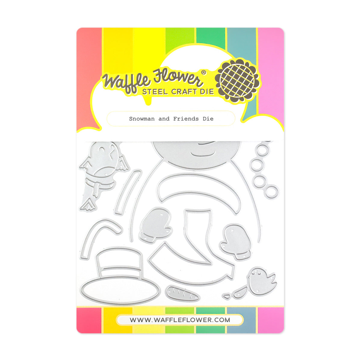 Waffle Flower - Snowman and Friends Die Waffle Flower - Snowman and Friends Die