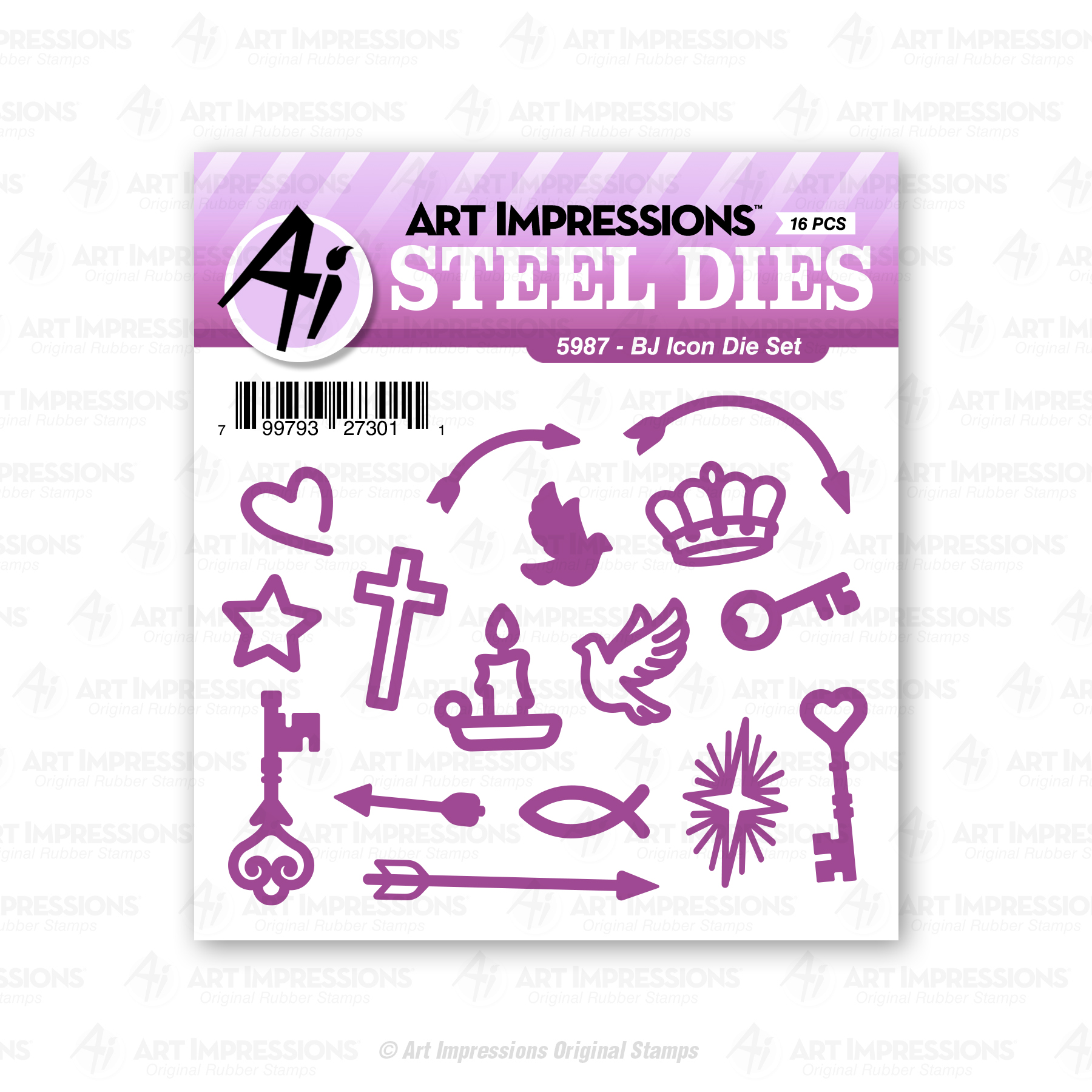 Art Impressions -BJ Icon Die Set