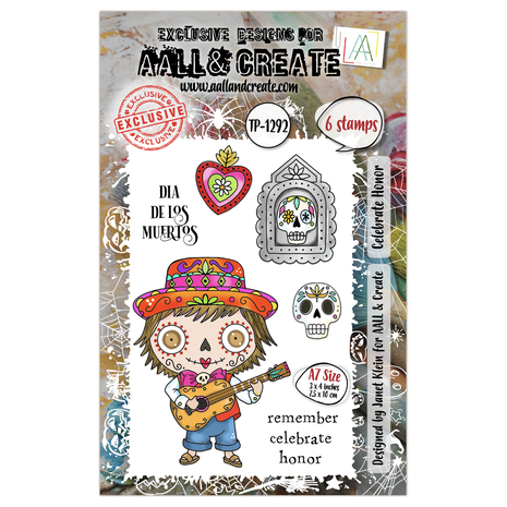 Aall and Create - Witchlets & Weirdlings A7 Stamp Set Celebrate Honor