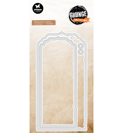Studio Light - Cutting Die - Big Labels Grunge Collection nr. 1063