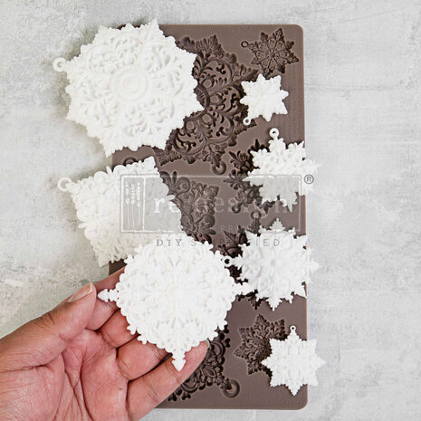 Prima Marketing Re-Design Mould - Dazzling Ornates 5x10 Inch Decor Mould