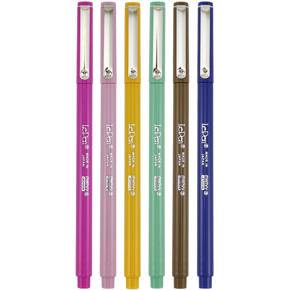 Uchida Le Pen Retro Set 6/Pkg