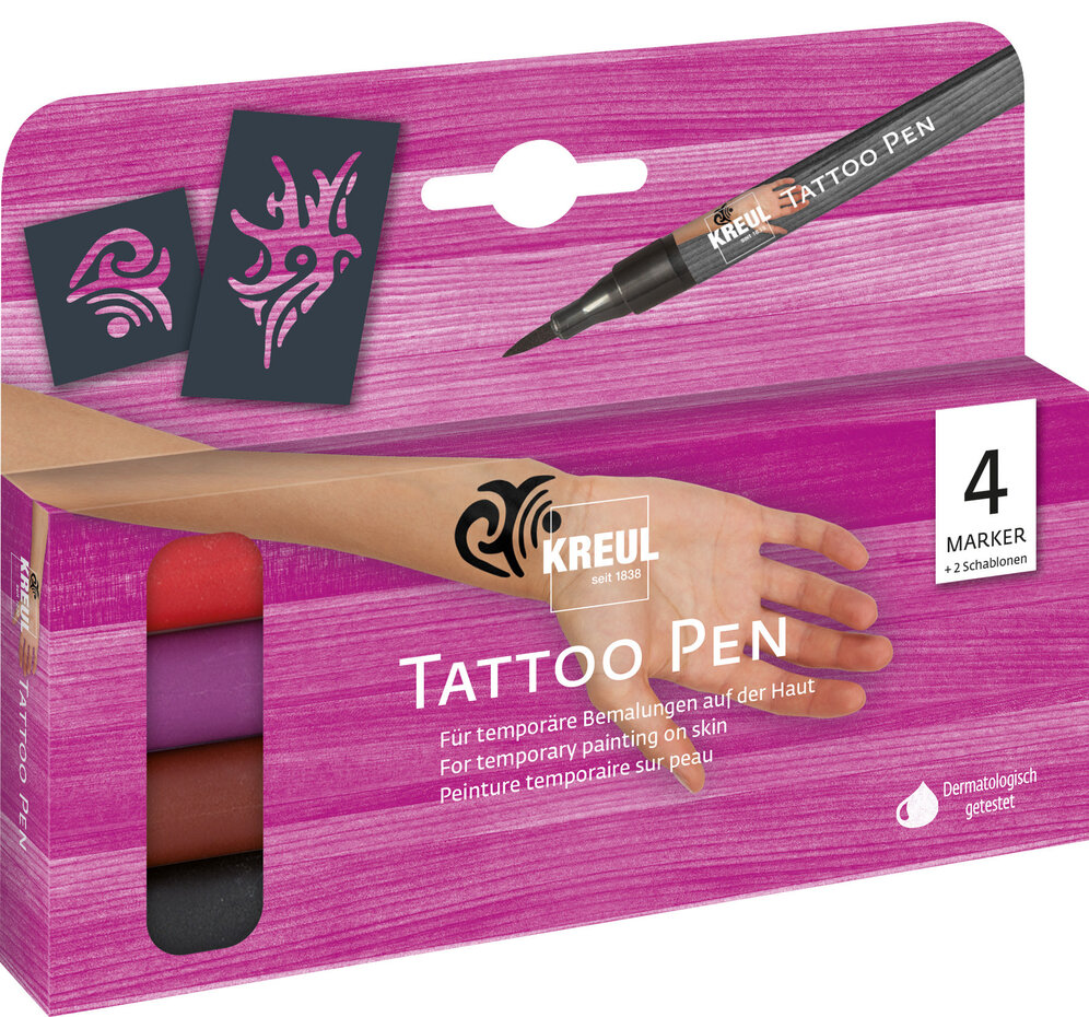 REUL Tattoo Pen Tribals (4pcs)