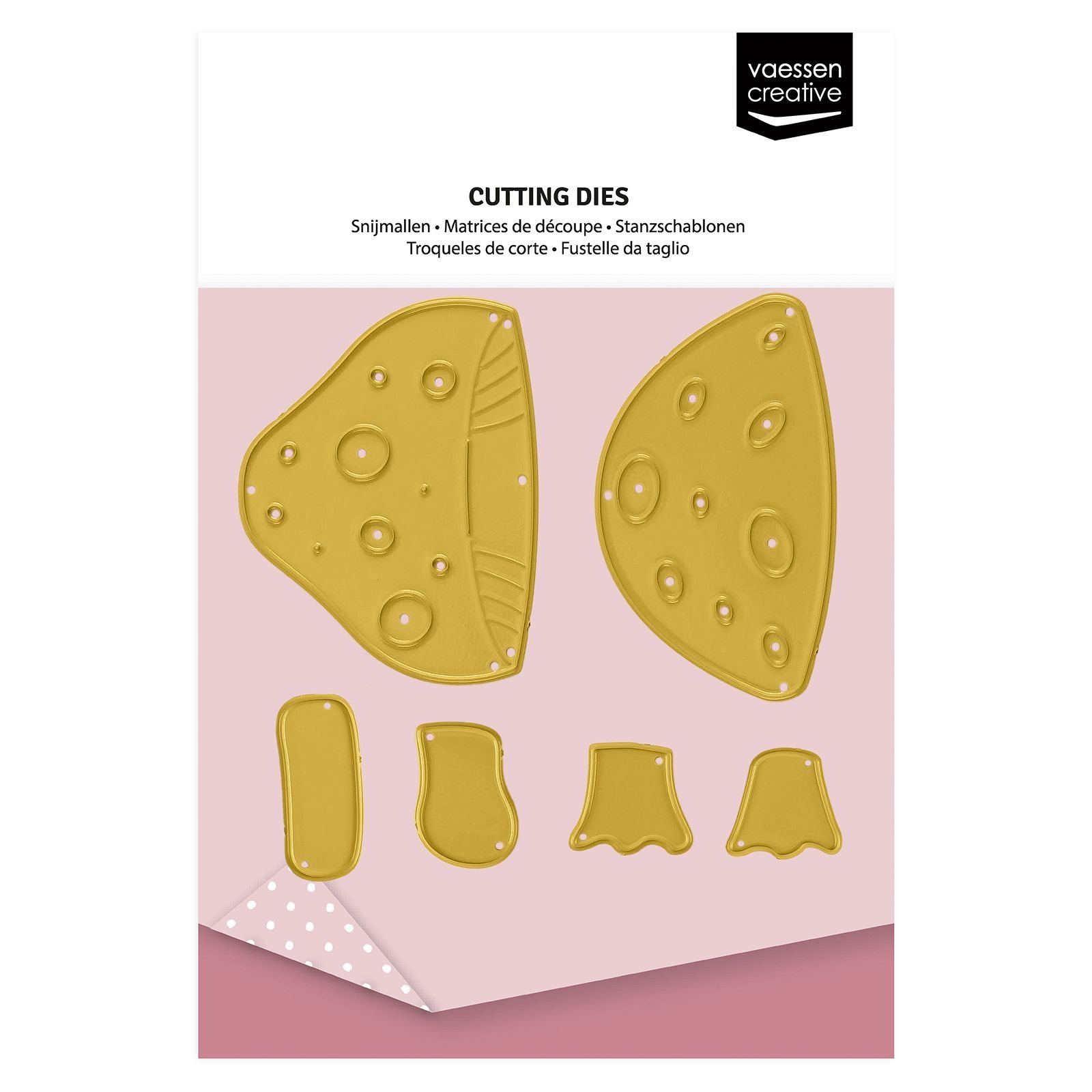 Vaessen Creative • Stanzschablonen Build a Mushroom