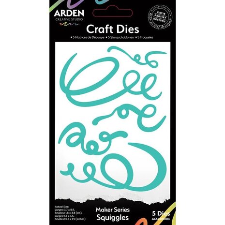 Arden Creative Studio - Maker Series Craft Dies - Squiggles