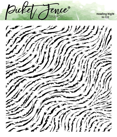 Picket Fence Studios - Howling Night 6x6 Inch Clear Stamp