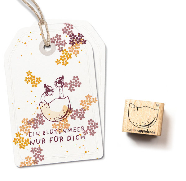 cats on appletrees - Stempel Osterei 18 - Unterteil cats on appletrees - Stempel Osterei 18 - Unterteil