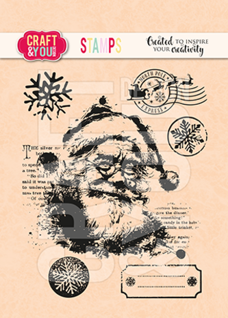 Craft & You Design - Santa Claus Stamps